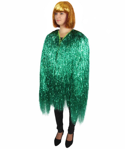 HPO Women's Party Tinsel Costume Set | Multiple Color Options | Suitable for Halloween |  Tinsel Material