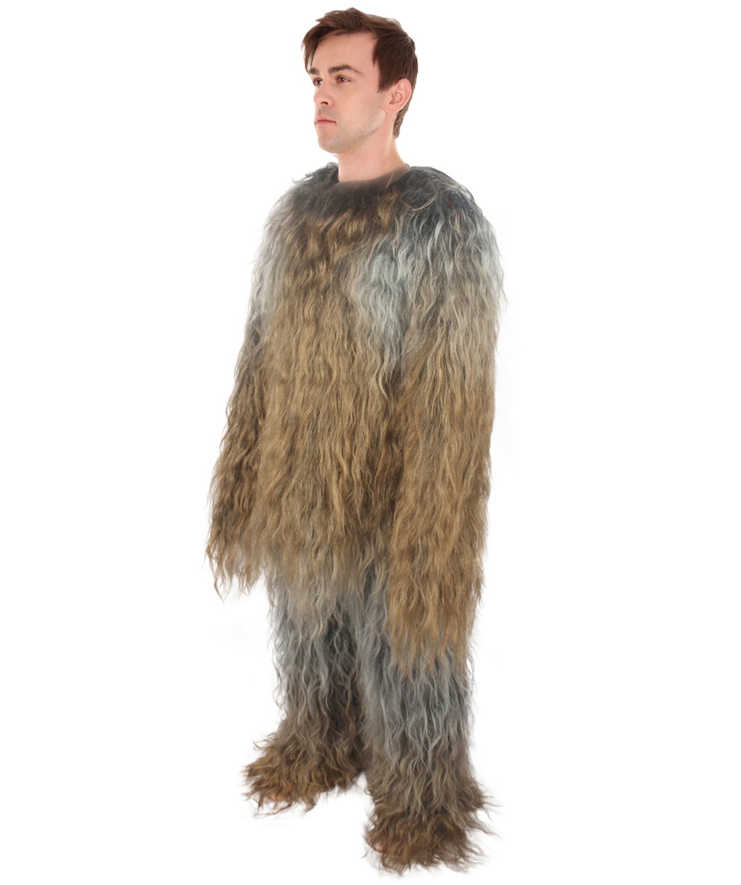 Unisex Hairy Warrior Ape Military Leader Resistance Fighter Costume | Multiple Colors Fancy Costume