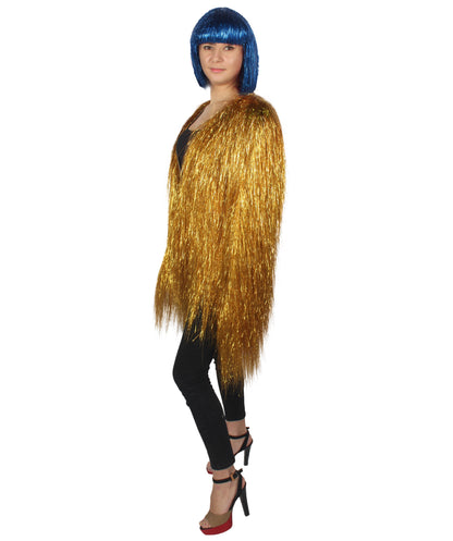 HPO Women's Party Tinsel Costume Set | Multiple Color Options | Suitable for Halloween |  Tinsel Material