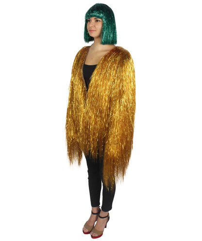 HPO Women's Party Tinsel Costume Set | Multiple Color Options | Suitable for Halloween |  Tinsel Material