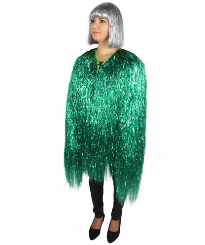 HPO Women's Party Tinsel Costume Set | Multiple Color Options | Suitable for Halloween |  Tinsel Material