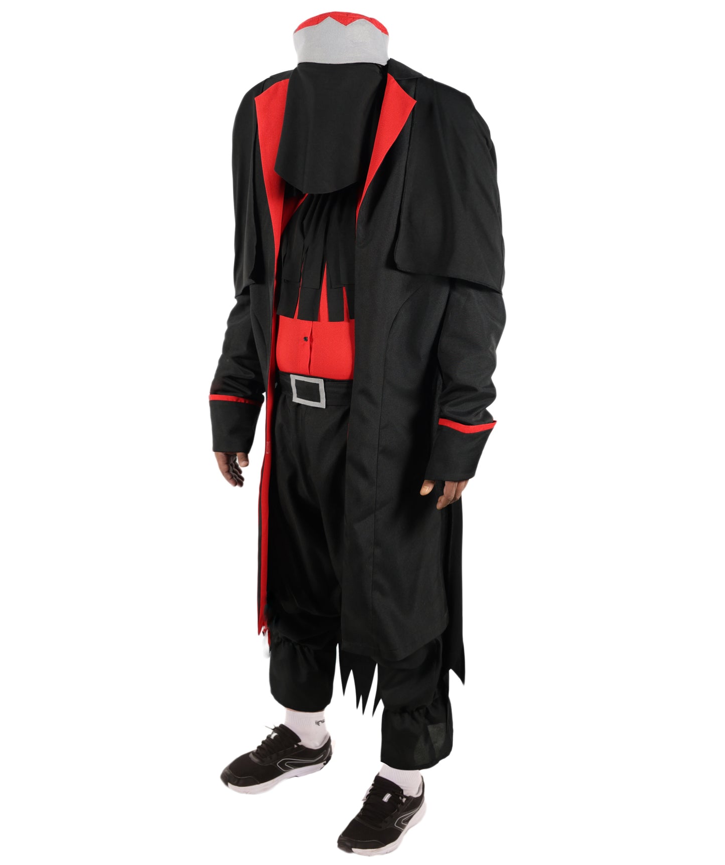 HPO Men's Theatrical Gothic Costume | Voluminous Straight Texture Crafted From Flame-Retardant Synthetic Fiber With Capless Cap | Ideal For Theater, Halloween, Drag And Costume Events