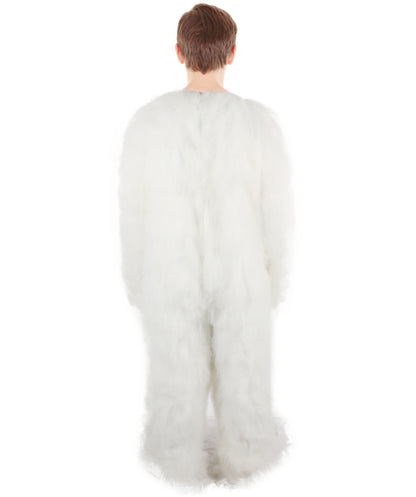 HPO Unisex Easter Bunny Furry Costume I Best for Halloween I Flame-retardant Synthetic Fiber
