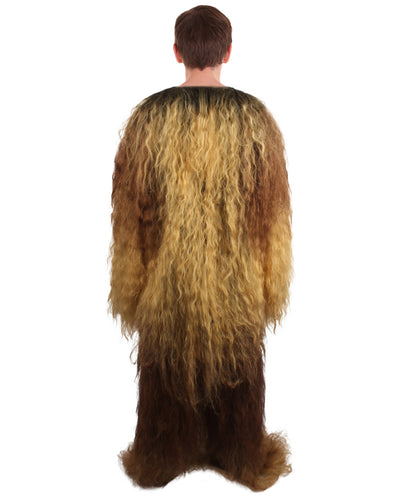 HPO Men's Long Hairy Warrior Ape Military Leader Resistance Fighter Costume | Fancy Costume Collections