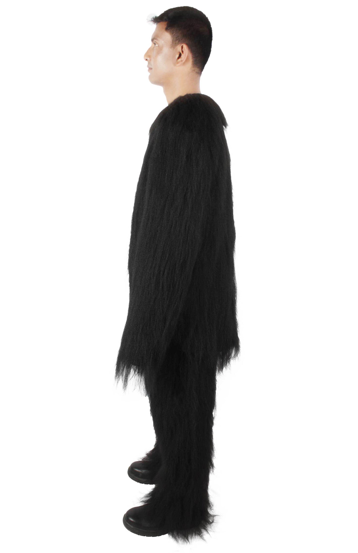 HPO Hairy Unisex Ape Mask and Bodysuit Costume Bundle | Multiple Color Options