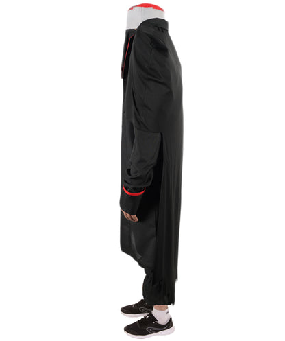 HPO Men's Theatrical Gothic Costume | Voluminous Straight Texture Crafted From Flame-Retardant Synthetic Fiber With Capless Cap | Ideal For Theater, Halloween, Drag And Costume Events