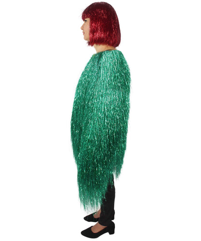 HPO Women's Party Tinsel Costume Set | Multiple Color Options | Suitable for Halloween |  Tinsel Material