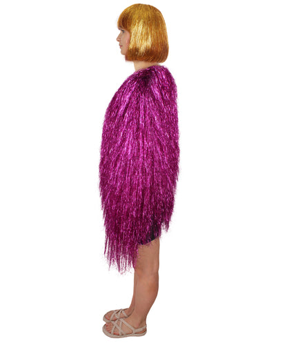 HPO Women's Party Tinsel Costume Set | Multiple Color Options | Suitable for Halloween |  Tinsel Material