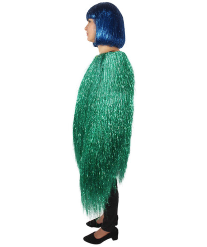 HPO Women's Party Tinsel Costume Set | Multiple Color Options | Suitable for Halloween |  Tinsel Material