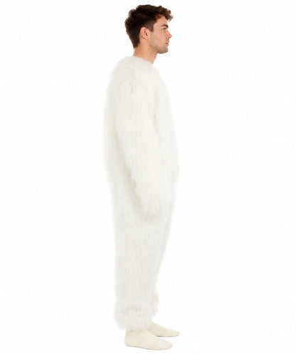 HPO Unisex Easter Bunny Furry Costume I Best for Halloween I Flame-retardant Synthetic Fiber