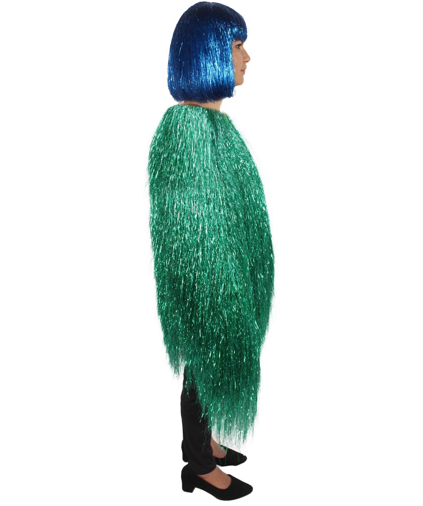 HPO Women's Party Tinsel Costume Set | Multiple Color Options | Suitable for Halloween |  Tinsel Material