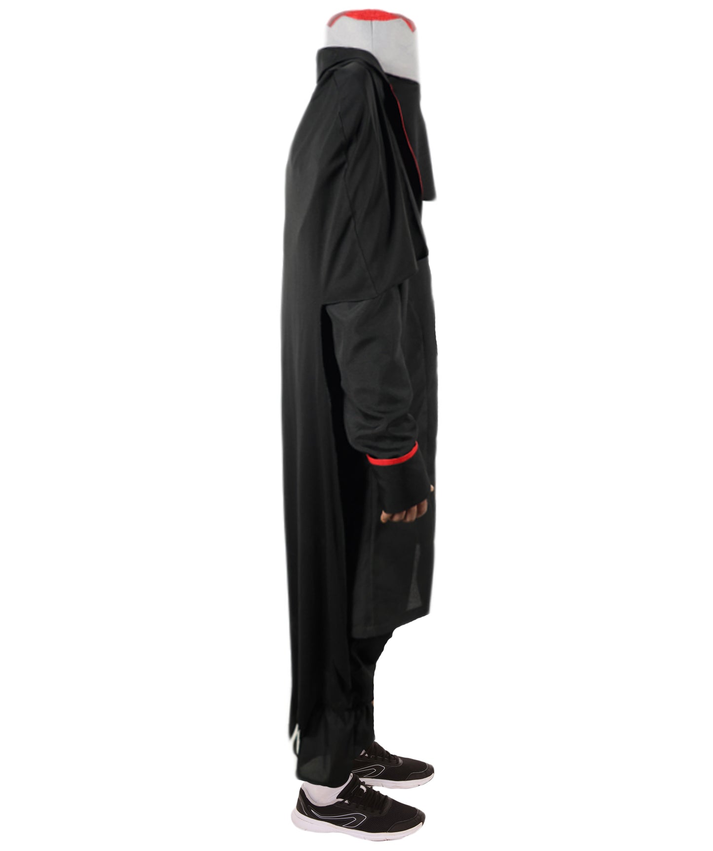 HPO Men's Theatrical Gothic Costume | Voluminous Straight Texture Crafted From Flame-Retardant Synthetic Fiber With Capless Cap | Ideal For Theater, Halloween, Drag And Costume Events