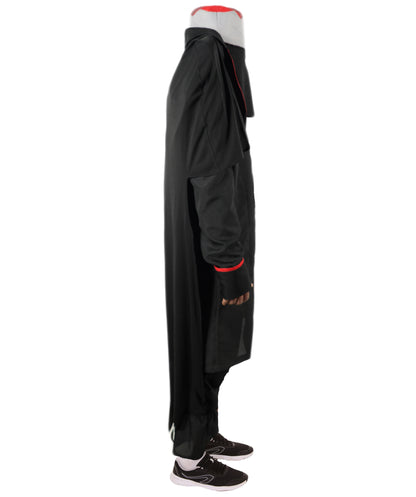 HPO Men's Theatrical Gothic Costume | Voluminous Straight Texture Crafted From Flame-Retardant Synthetic Fiber With Capless Cap | Ideal For Theater, Halloween, Drag And Costume Events