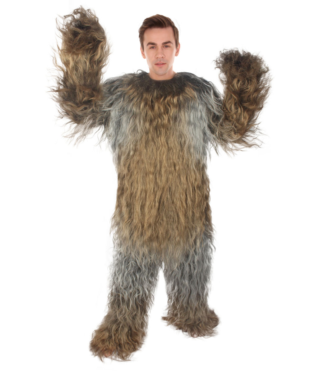 Unisex Hairy Warrior Ape Military Leader Resistance Fighter Costume | Multiple Colors Fancy Costume