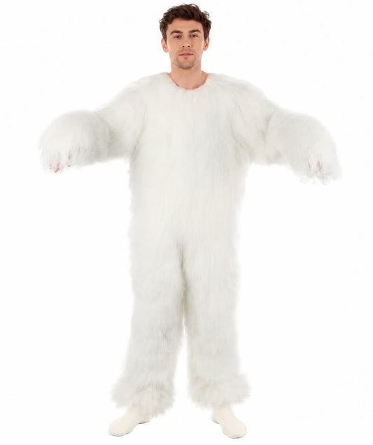 HPO Unisex Easter Bunny Furry Costume I Best for Halloween I Flame-retardant Synthetic Fiber