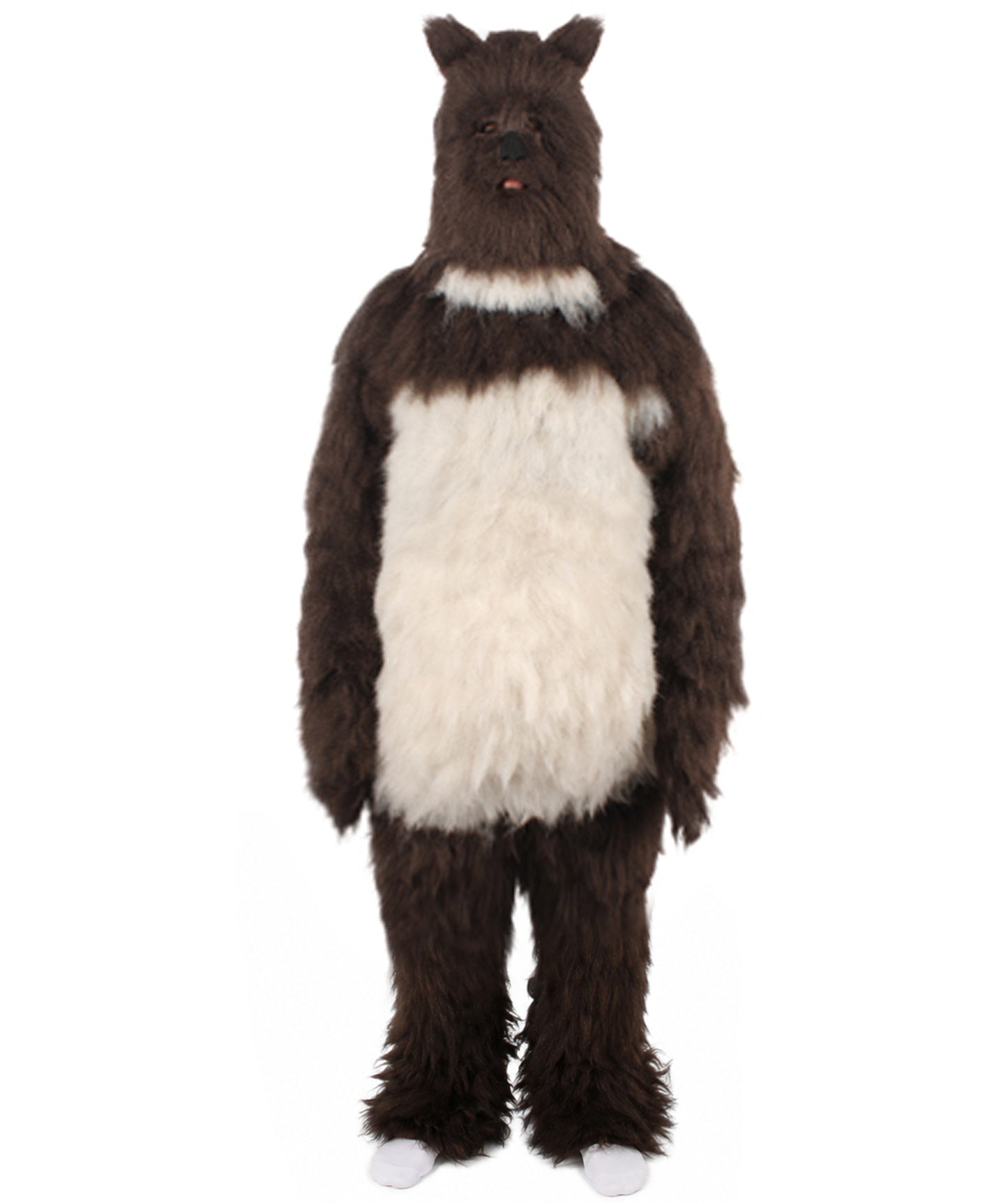 Unisex Dark Brown Grizzly Bear Costume | Best for Halloween| Flame-retardant Synthetic Fabric