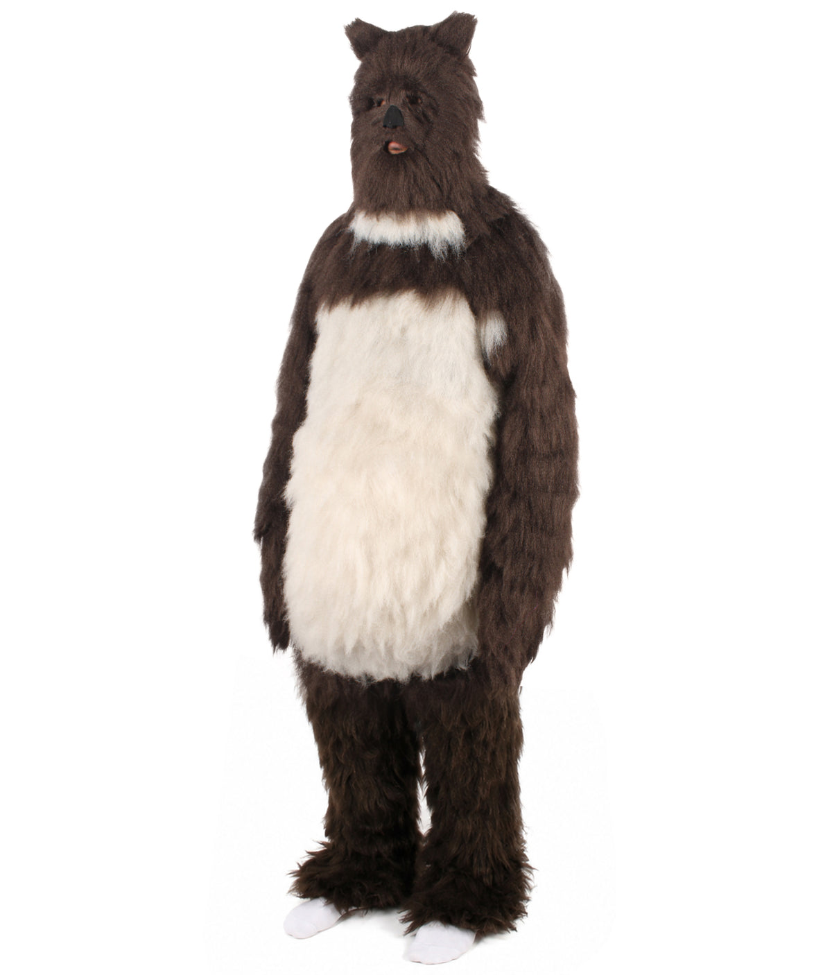 Unisex Dark Brown Grizzly Bear Costume | Best for Halloween| Flame-retardant Synthetic Fabric