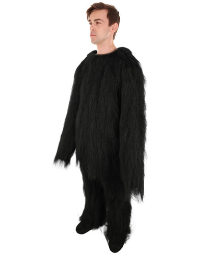 HPO Unisex Fur Animal Multiple Costume, Mask and Bundle – Complete Animal Fur Costume Set for Halloween or Themed Parties – Includes Detailed Fur Animal Outfit and Accessories–Comfortable