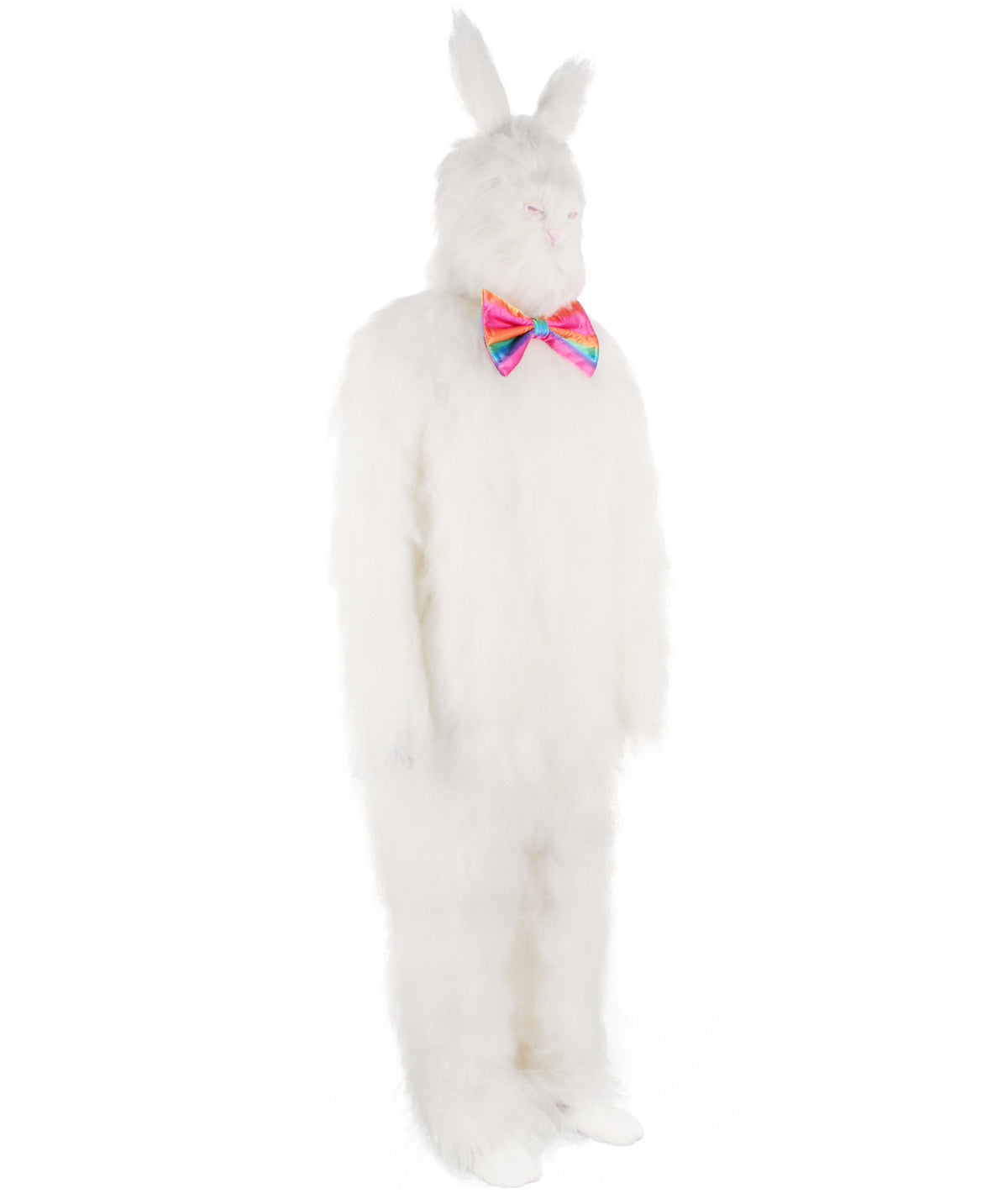 HPO Unisex Easter Bunny Furry Costume I Best for Halloween I Flame-retardant Synthetic Fiber