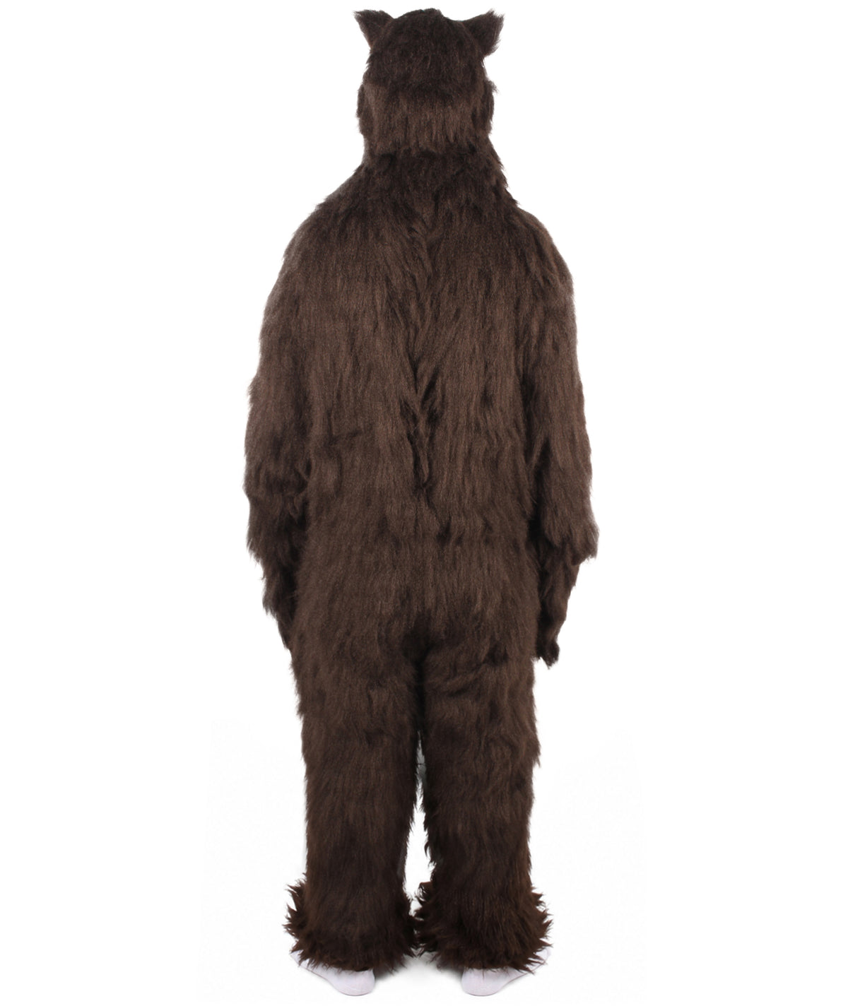 Unisex Dark Brown Grizzly Bear Costume | Best for Halloween| Flame-retardant Synthetic Fabric