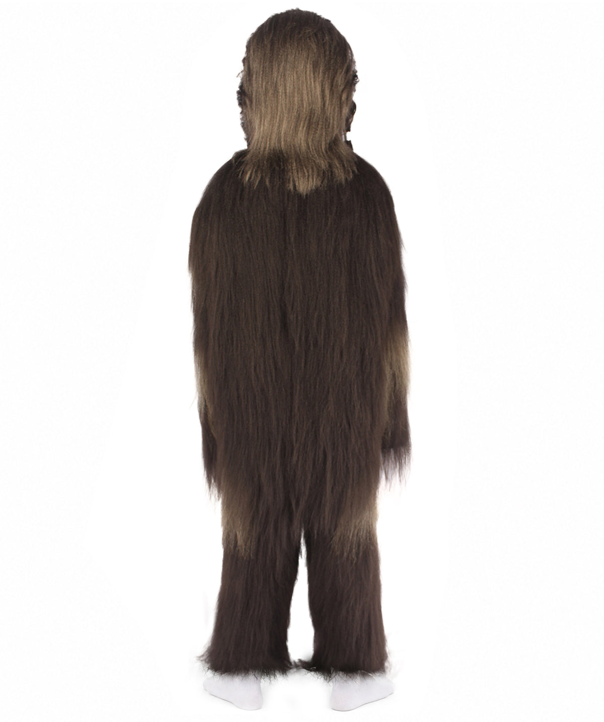 Unisex Long Hairy Elder Warrior Ape Military Leader Resistance Fighter Costume with Wig & Mask