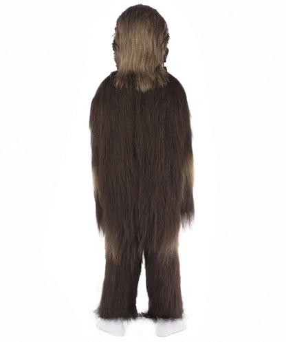 Unisex Long Hairy Elder Warrior Ape Military Leader Resistance Fighter Costume with Wig & Mask