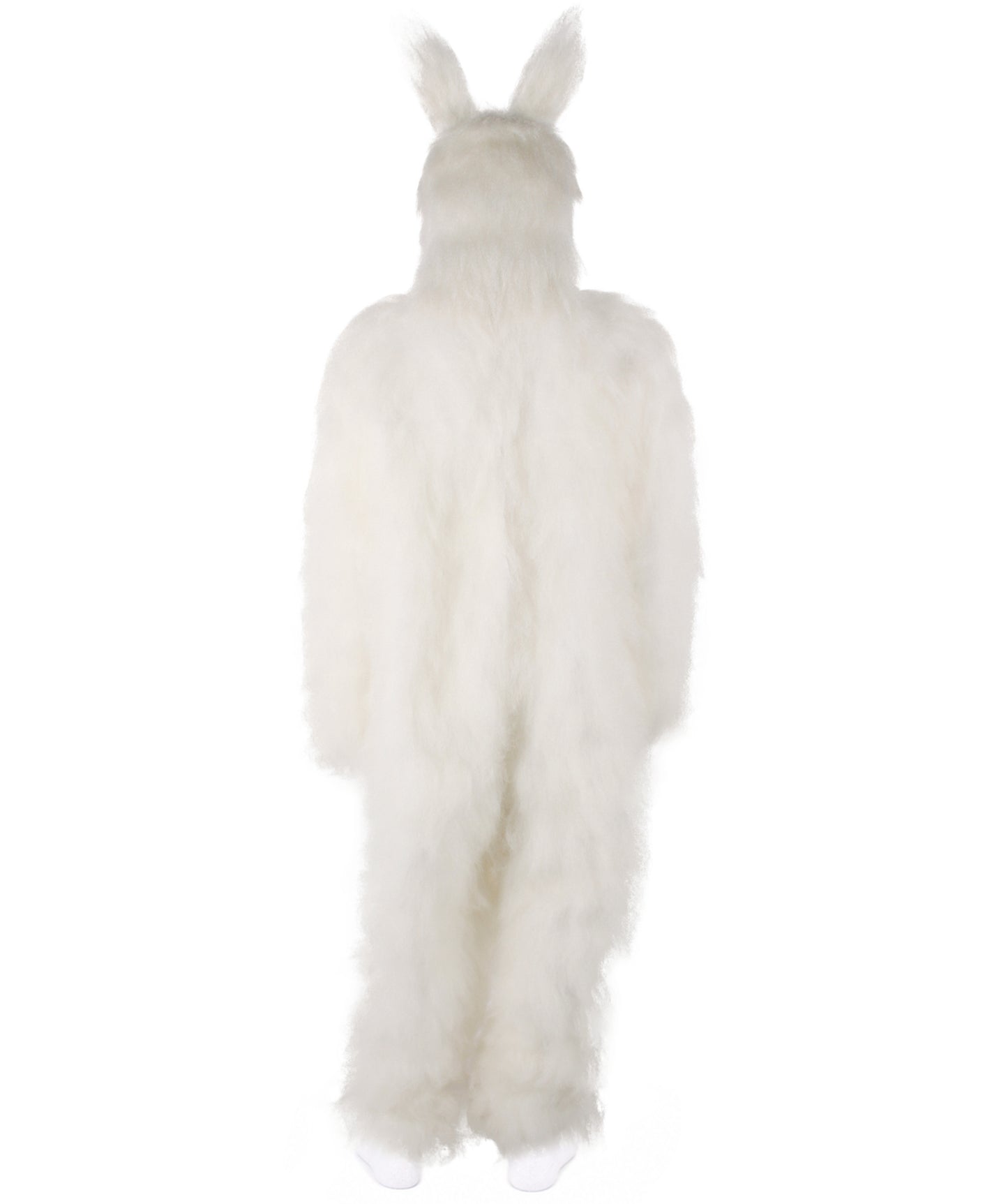 HPO Unisex Easter Bunny Furry Costume I Best for Halloween I Flame-retardant Synthetic Fiber