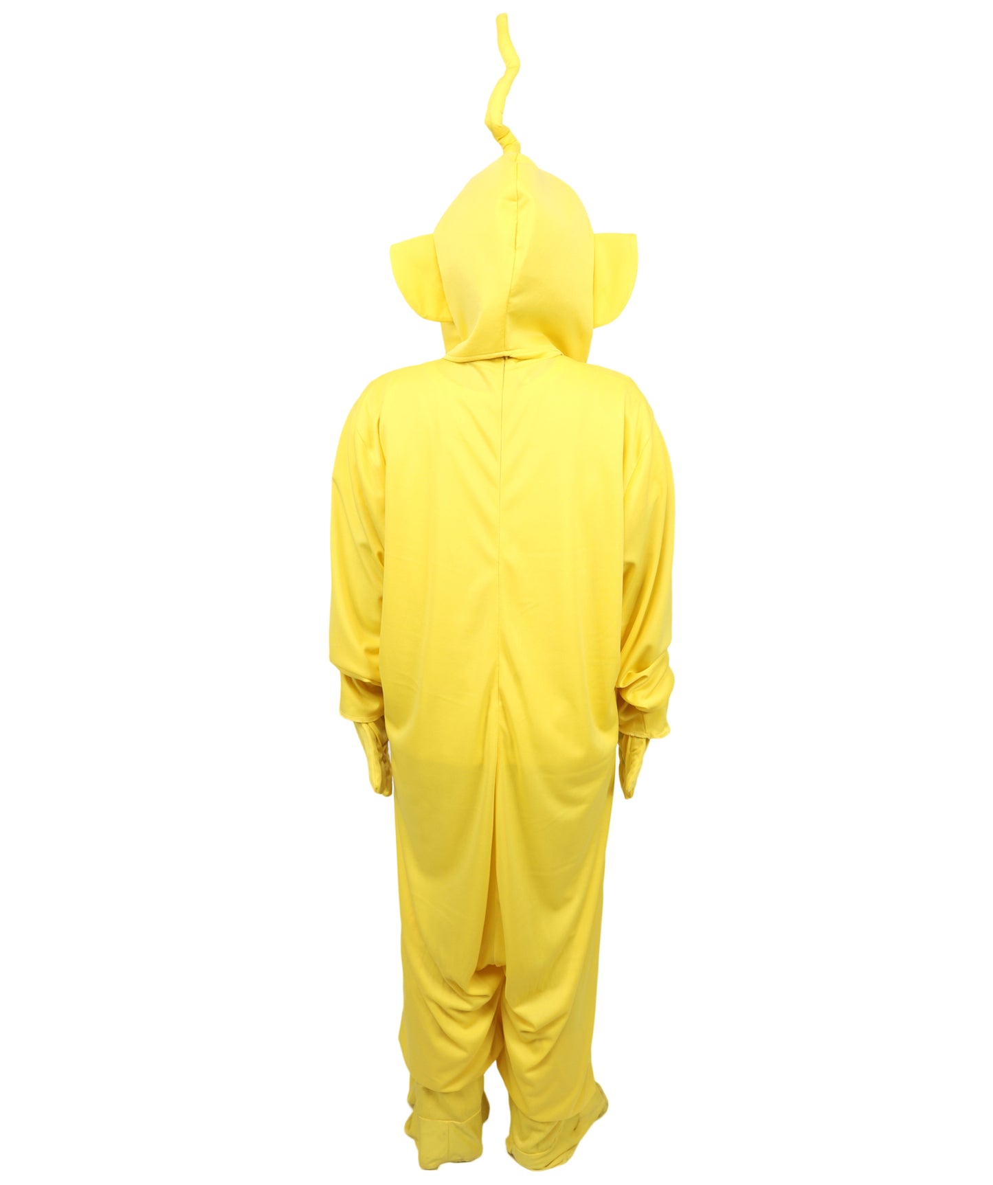 HPO Men’s Colorful Plush Character Costume – One Piece Creature Suit with Rounded Headpiece | Visual Look for Theme Nights