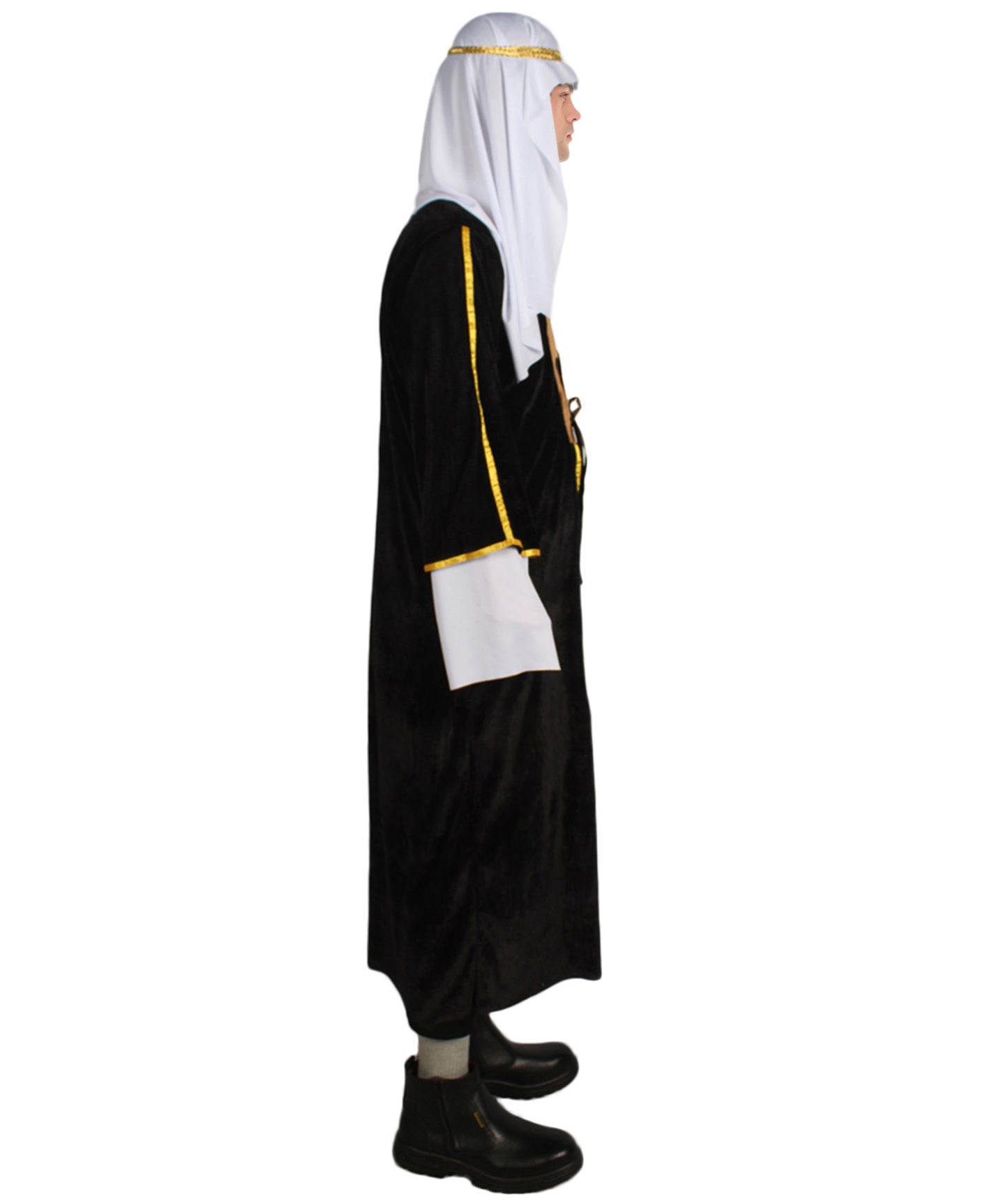 Men's Wise Melchior Costume | Black and White Halloween Costume