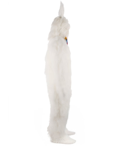HPO Unisex Easter Bunny Furry Costume I Best for Halloween I Flame-retardant Synthetic Fiber