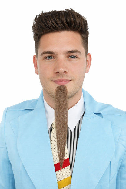 Men's Musketeer Long Beard | Synthetic Facial Hair | Multiple Colors | HPO