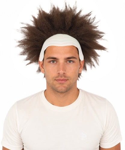 Men's Spiky Clown Theatrical Wig | Multicolor Options | Create of synthetic fiber, massive spiky volume, integrated forehead piece | Party, Halloween, theater, drag, performance, costume events
