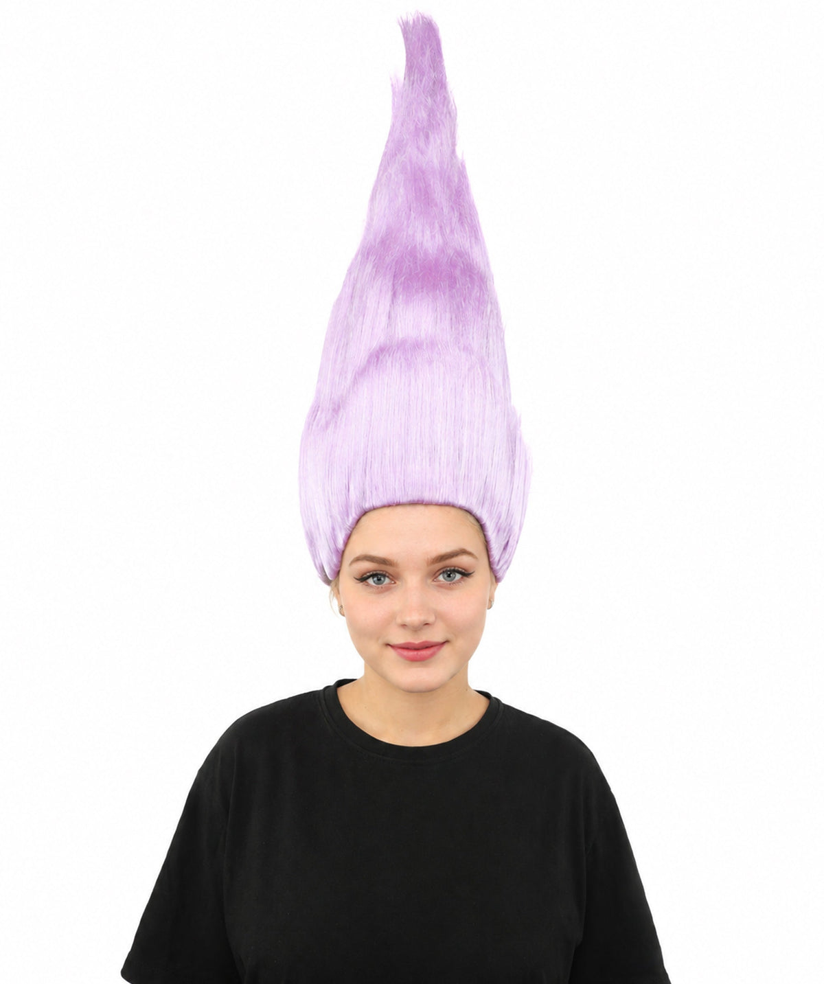 HPO Adult & Teen Women's Tall Cone Wig | Multicolor Options, create of synthetic fiber, extremely tall smooth pointed texture, breathable base | Party, Halloween, theater, drag, performance, costume events
