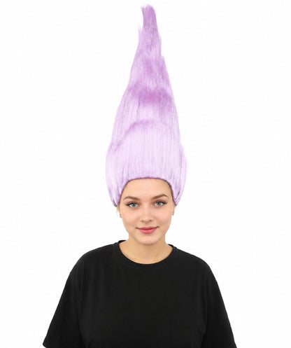 HPO Adult & Teen Women's Tall Cone Wig | Multicolor Options, create of synthetic fiber, extremely tall smooth pointed texture, breathable base | Party, Halloween, theater, drag, performance, costume events