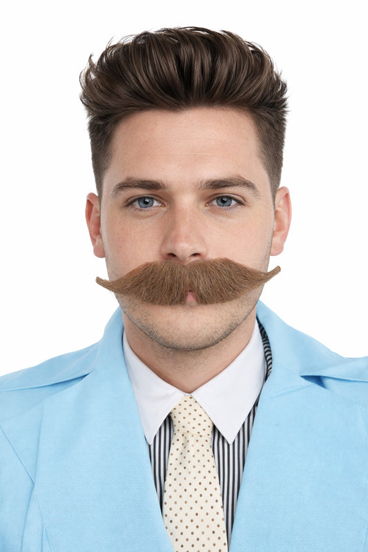 Premium Watson Human Facial Hair Mustache For Men | HPO