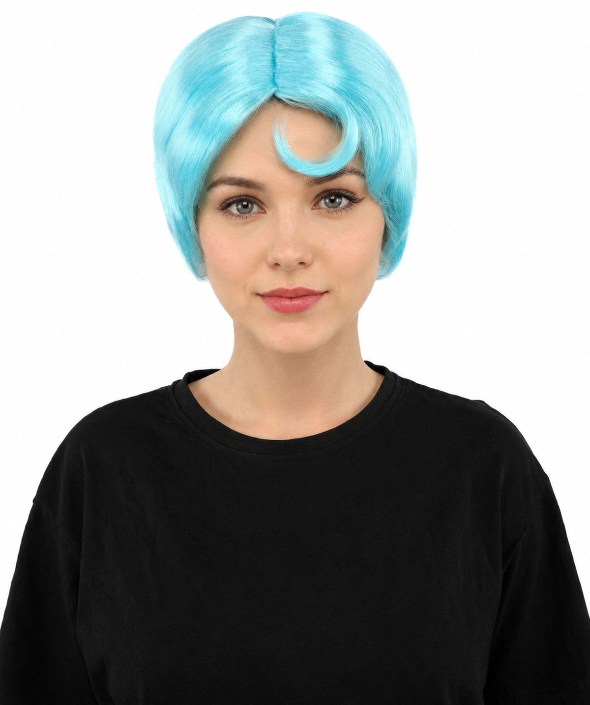 HPO Adult Women’s 10-Inch Short Wig | Multiple Color Options | Celebrity Hairpiece for Costume, Cosplay, and Themed Parties | Sleek and Modern Hairpiece for Versatile Looks