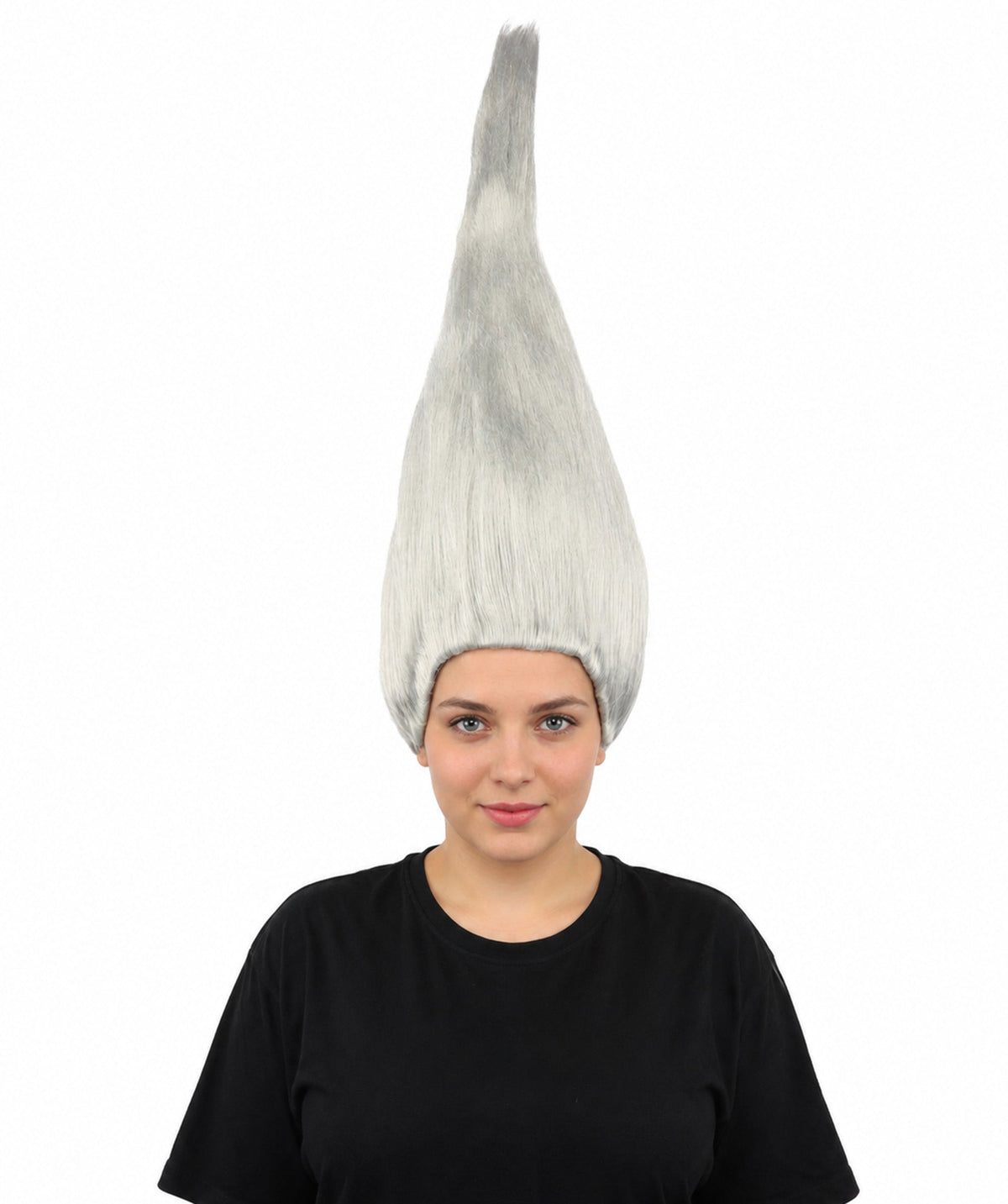 HPO Adult & Teen Women's Tall Cone Wig | Multicolor Options, create of synthetic fiber, extremely tall smooth pointed texture, breathable base | Party, Halloween, theater, drag, performance, costume events