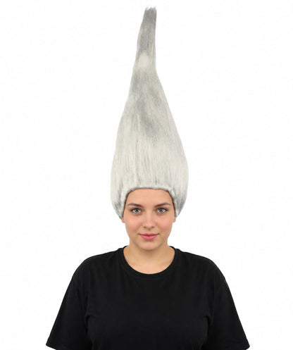 HPO Adult & Teen Women's Tall Cone Wig | Multicolor Options, create of synthetic fiber, extremely tall smooth pointed texture, breathable base | Party, Halloween, theater, drag, performance, costume events