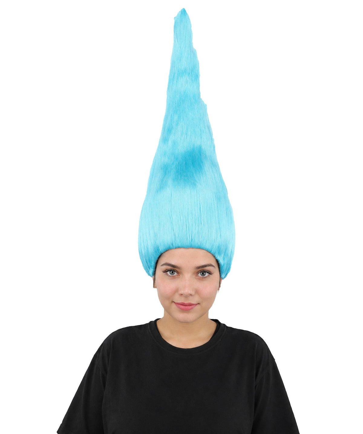 HPO Adult & Teen Women's Tall Cone Wig | Multicolor Options, create of synthetic fiber, extremely tall smooth pointed texture, breathable base | Party, Halloween, theater, drag, performance, costume events