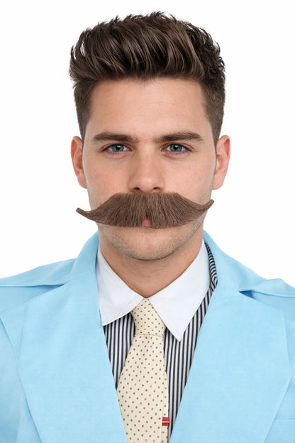 Premium Watson Human Facial Hair Mustache For Men | HPO