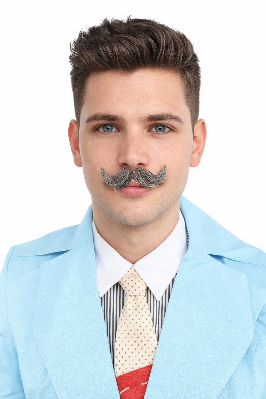 Men's Small Imperial Synthetic Hair Mustache | Multiple Color Options | HPO