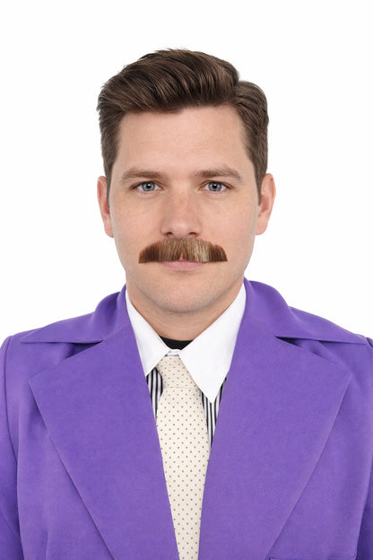 HPO Men's Synthetic Hair Mustache Fancy Facial Hair