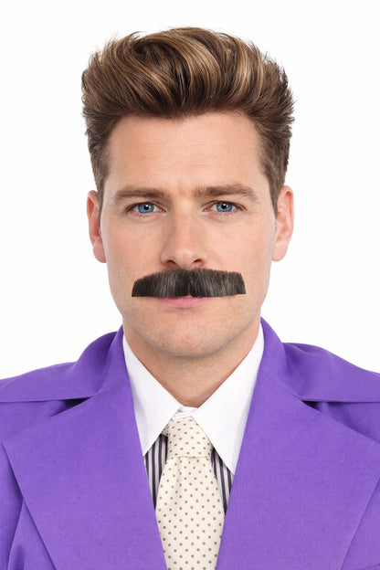 HPO Men's Synthetic Hair Mustache Fancy Facial Hair