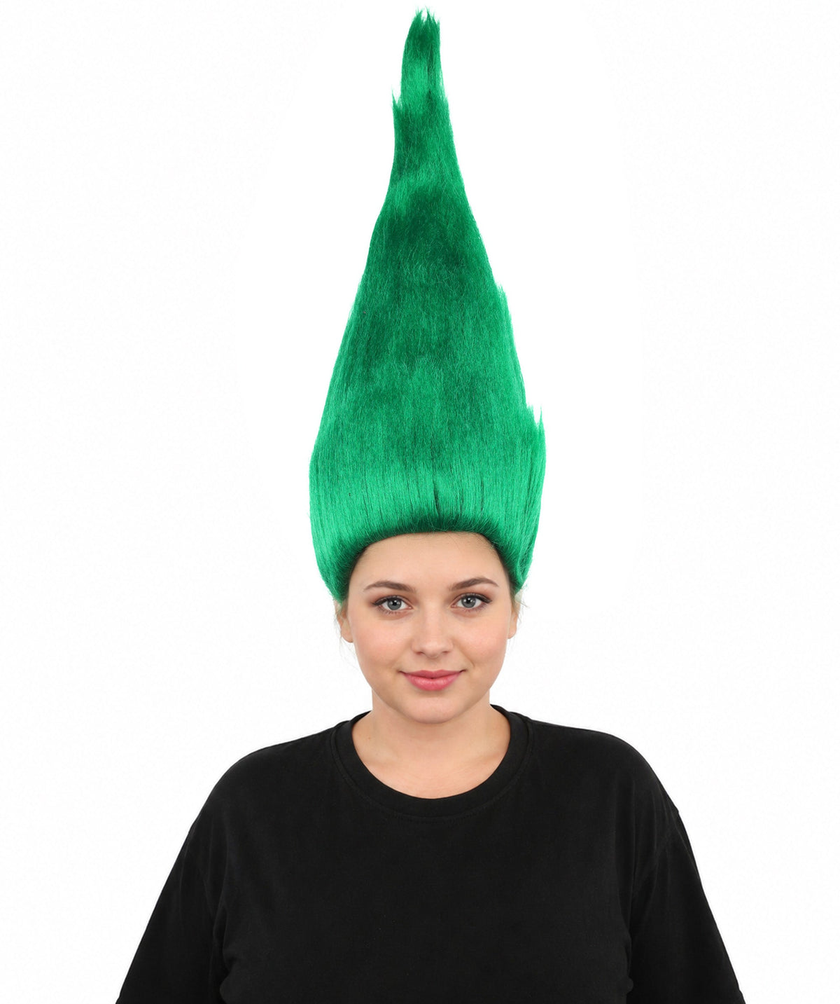 HPO Adult & Teen Women's Tall Cone Wig | Multicolor Options, create of synthetic fiber, extremely tall smooth pointed texture, breathable base | Party, Halloween, theater, drag, performance, costume events