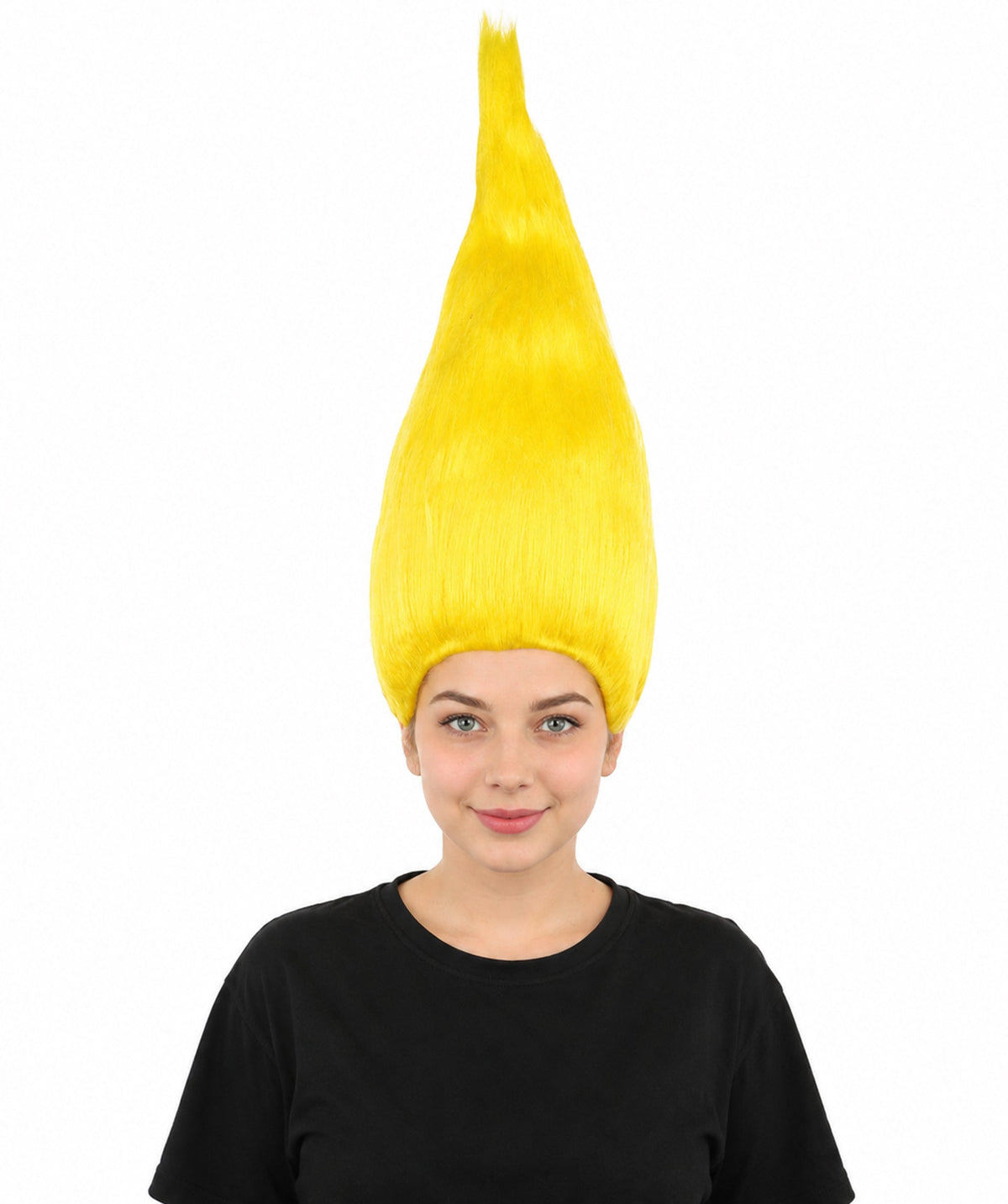 HPO Adult & Teen Women's Tall Cone Wig | Multicolor Options, create of synthetic fiber, extremely tall smooth pointed texture, breathable base | Party, Halloween, theater, drag, performance, costume events
