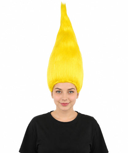 HPO Adult & Teen Women's Tall Cone Wig | Multicolor Options, create of synthetic fiber, extremely tall smooth pointed texture, breathable base | Party, Halloween, theater, drag, performance, costume events