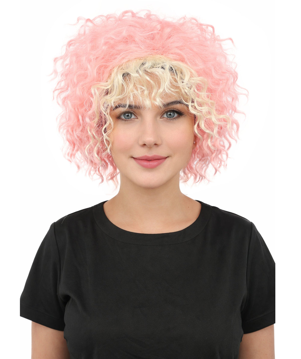 HPO Adult Women's Messy Teased Spiky Wig | Multicolor Options, create of synthetic fiber, extreme textured volume, breathable capless base | Party, Halloween, theater, drag, performance, costume events