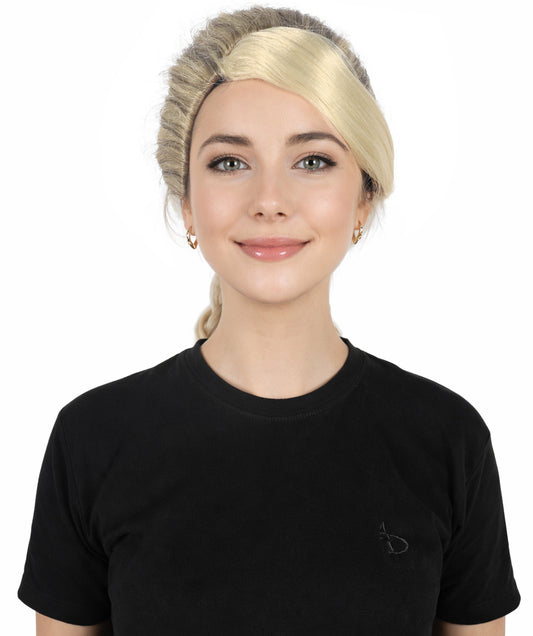 50's Up Do Womens Wig | Blonde Vintage Wig | Premium Breathable Capless Cap