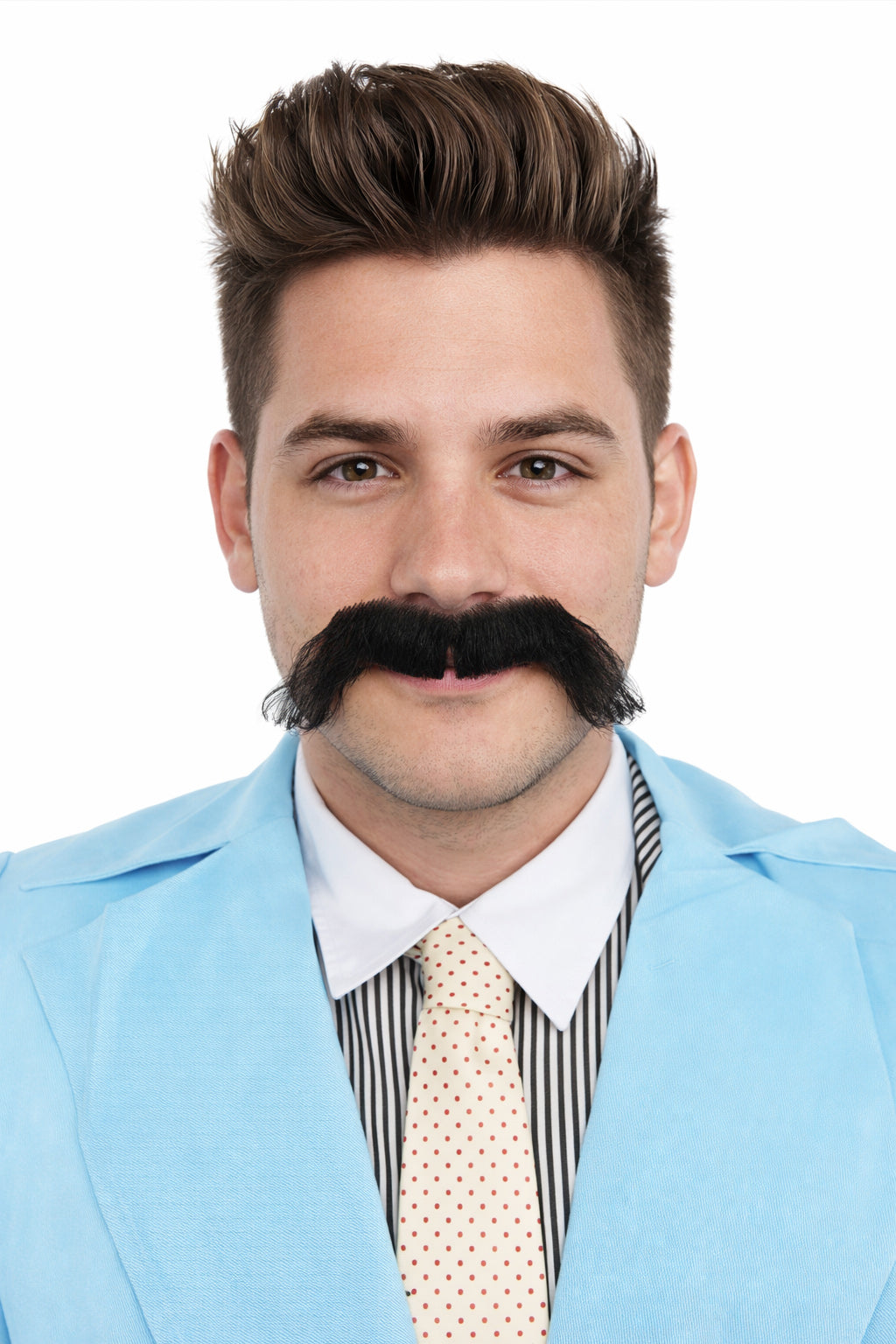 Men's  Style Moustache Set | Black Fancy Facial Hair