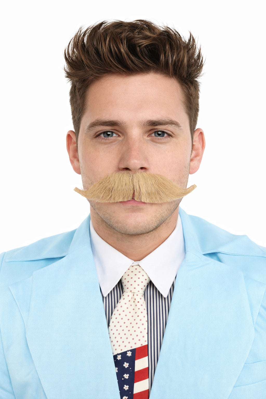 Premium Watson Human Facial Hair Mustache For Men | HPO